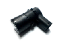 Image of Ultrasonic sensor, Black Sapphire. M475 image for your 2004 BMW 645Ci Convertible  